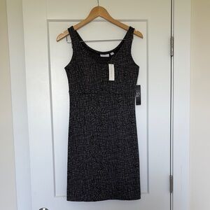 New York & Company Black Sheath Mini Dress